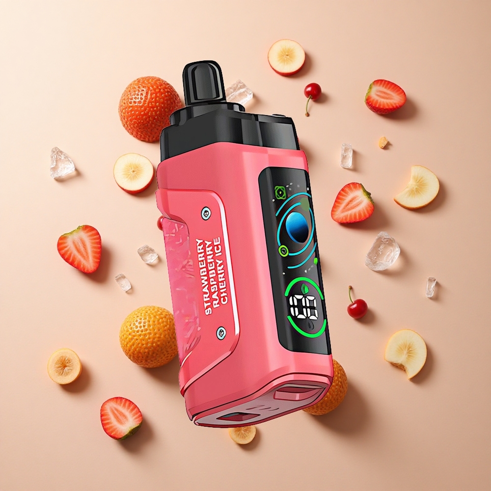 Razz Bar 45000パフ ストロベリー チェリー アイス 1.0オームメッシュコイル 卸売 日本