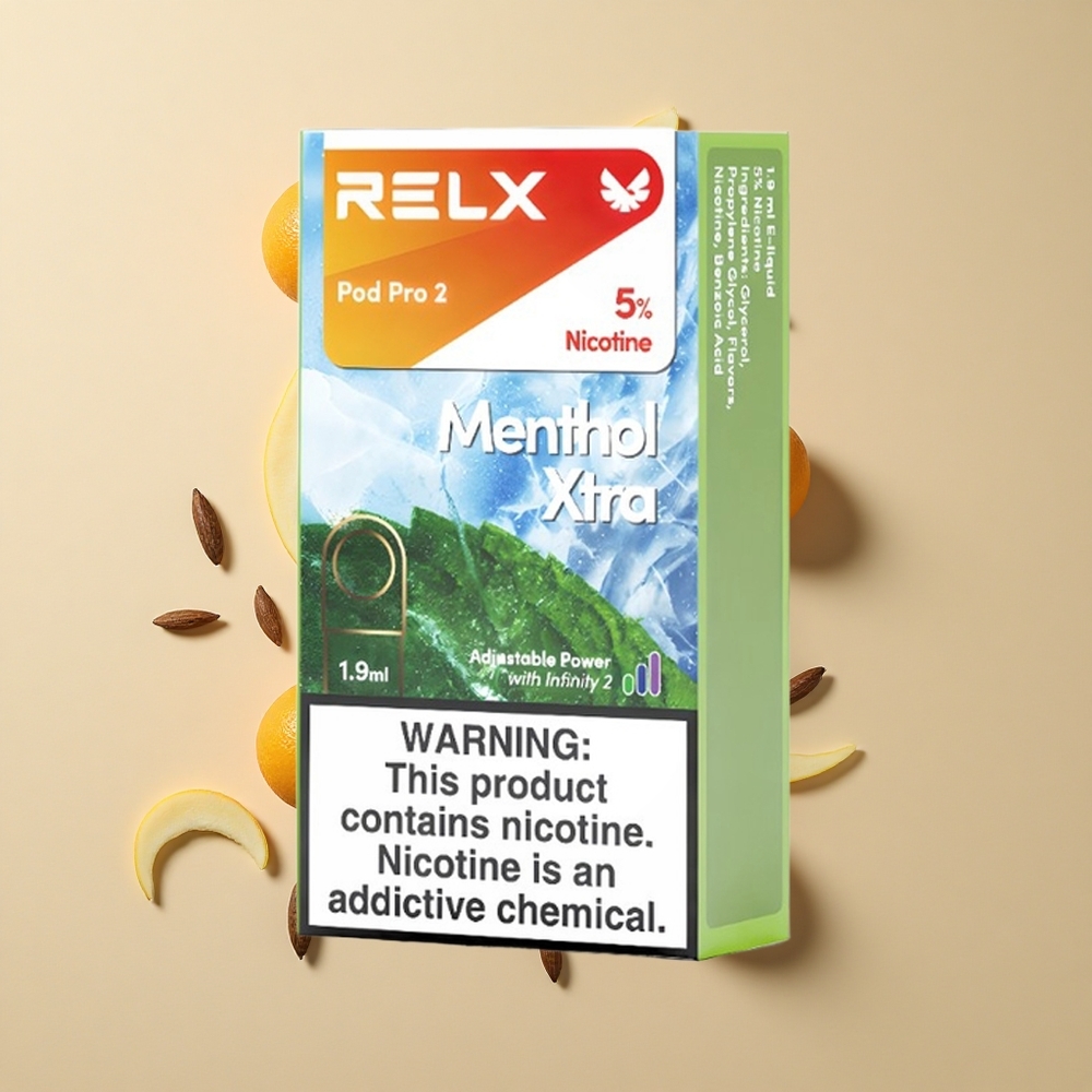 RELX Pod Pro 2 600パフ メントールXtra 5%ニコチン 卸売 日本