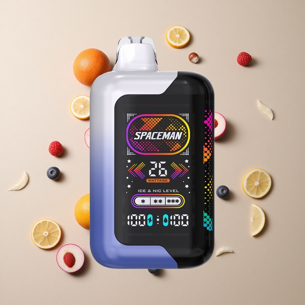 SMOK SPACEMAN SP40000 ブルーレズアイス 20ml 超大型LEDスクリーン 卸売 日本