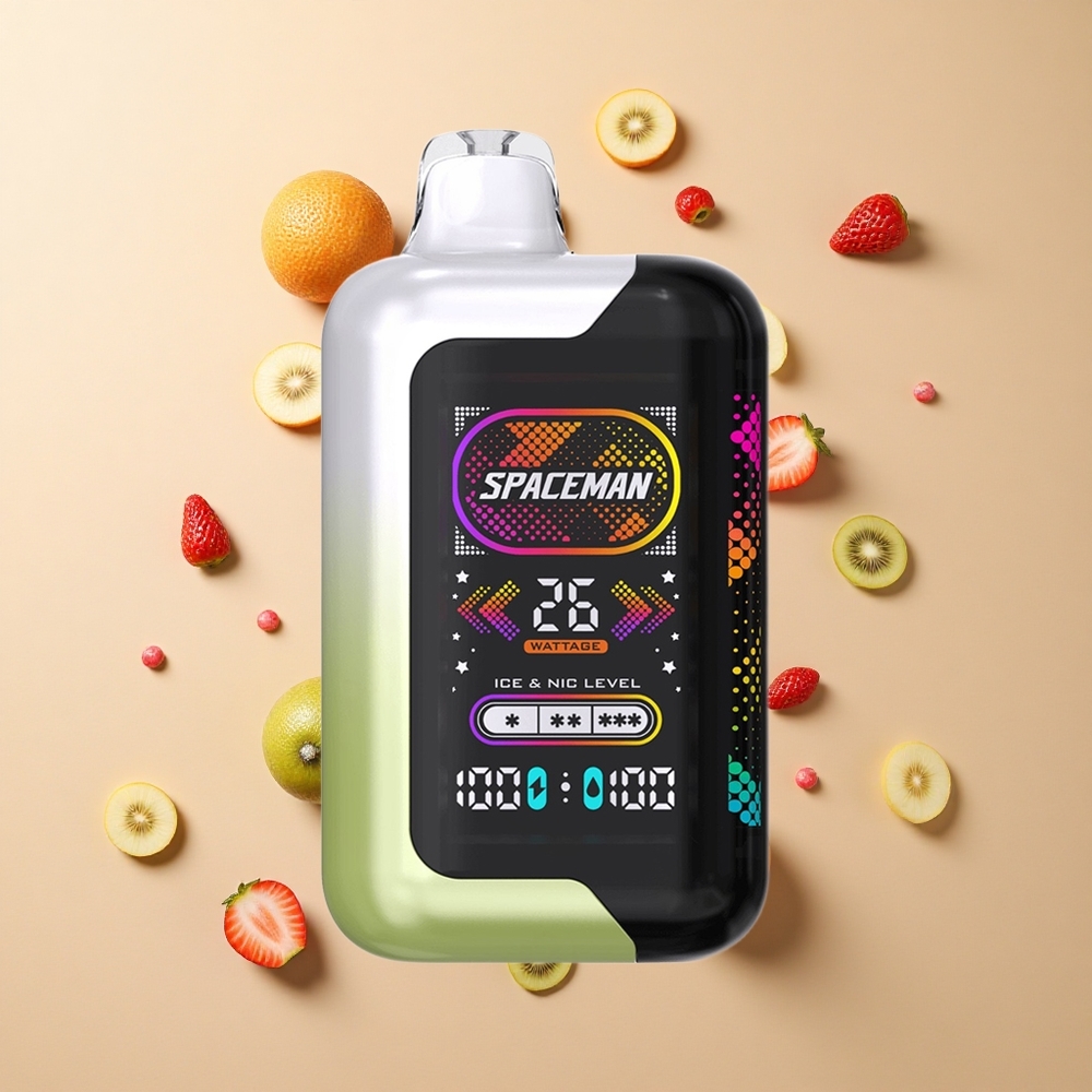 SMOK SPACEMAN SP40000 40000パフ ストロベリーキウイ 2.28インチLED 卸売 日本